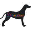 Dalmatian Dog Silhouette