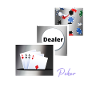 Poker 3 cadres superposés