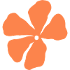 Orange Flower Petals