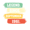 Legend since September 1961