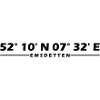 Emsdetten coordinates