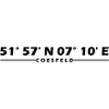 Coesfeld Coordinates