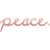 peace.