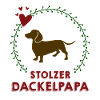 Stolzer Dackelpapa