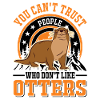 Otter Geschenk Fischotter Seeotter