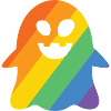 Pride Halloween Ghost LGBTQ Gayst
