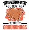 Murmeltier Groundhog Marmot Waldmurmeltier