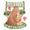 Daddy-Is-My-Valentine, Bear Love Love