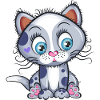 Cute Spotted Kitten