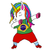 Brazil football dabbing gift