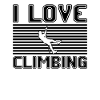 I love climbing
