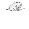 Tardigrade Schlafshirt Tardigrades