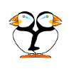 Crazy Puffin Lady Puffins