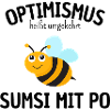 Optimismus Biene