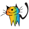 Cute Rainbow Cat