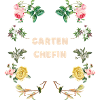 Garten Chefin Blumen Design