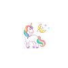 Linkshänder Einhorn