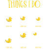 Gummi Duck Fan, Gummi Ænder