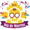 dia de muertos yellow