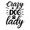 Crazy dog lady