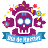 dia de muertos purple