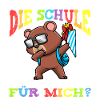 Schulkind Einschulung Bär