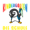 Schulkind Einschulung Pinguin