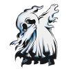 Ghost Haunts Dabbing Ghost Halloween Kostume