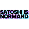 Satoshi is normand