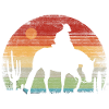 Cowboy - Retro Sunset