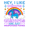 Unicorn Hej Jag gillar Unicorns