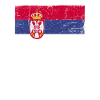 Serbie Drapeau Grunge Serbie Drapeau