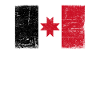 Udmurtia Flag Grunge Udmurtia Flag