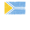 Tuva Flag Grunge Tuva Flag