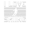 I love skiing
