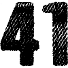 41 number jersey