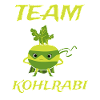 Kohlrabi Superheld Design Spruch