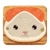 Süße Sushi Maus