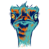 Cute Ostrich