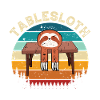 Tischfaultier-Logo