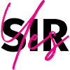 Yes, Sir! Black with Pink