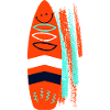 ORANGE SURFBOARD