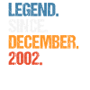 Legend Since December 2002 Birthday