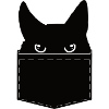 Chest Bag Cat Design