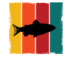 Retro Salmon Shirt