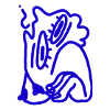 Abstract Woman with Questionmark
