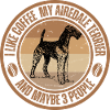 Airedale Terrier Coffee Dog Cafe