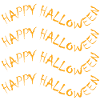 Simple happy Halloween