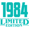1984 Édition Limitée Birthday Design