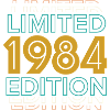 1984 Limited Edition Birthday Design